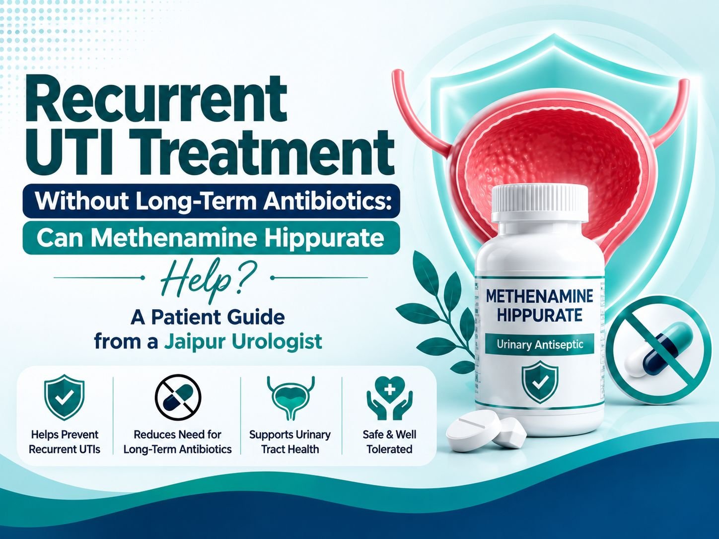 Recurrent UTI Treatment in Jaipur Without Antibiotics: Can Methenamine Hippurate Help? 1 Recurrent UTI treatment in Jaipur and methenamine hippurate